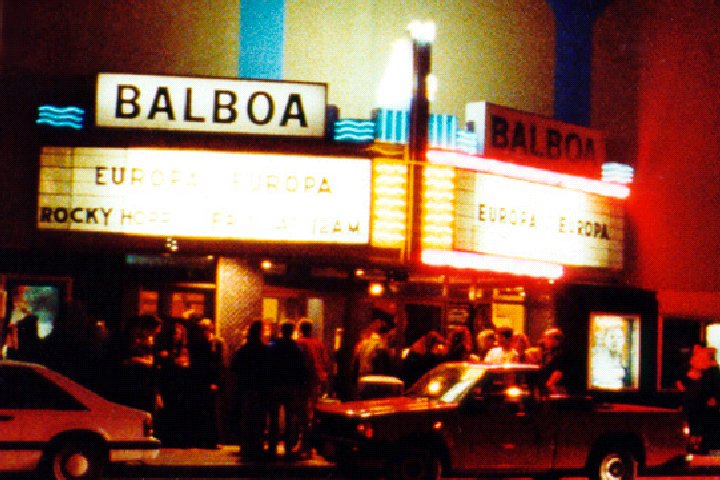 Balboa Theater Vintage Photo