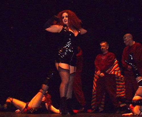 Becky gets down