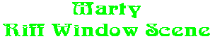Marty Riff Window Scene